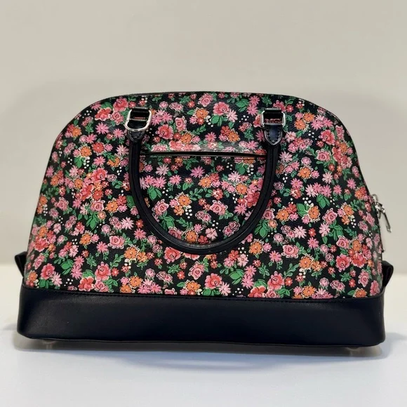 COACH 3pc Floral Sierra Satchel Handbag w/Wallets  Posey Cluster Coated Canvas - Picture 7 of 15